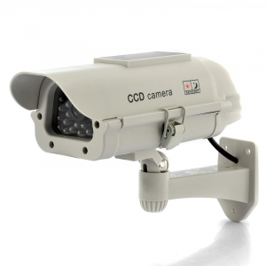 Camera supraveghere falsa cu modul solar si simulare IR Conrad