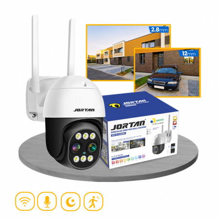 Camera supraveghere Jortan JT-8186XM cu lentila duala IP66 in infrarosu [1]