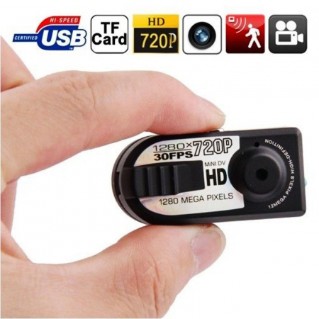 Camera video mini spion Q5 cu inregistrare HD si detectie de miscare Night Vision [3]
