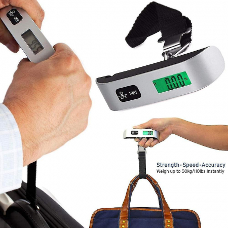 Cantar pentru bagaje electronic cu sarcina de 50 kg [2]