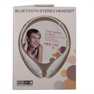 Casti audio - Casti bluetooth stereo cu microfon HBS-730