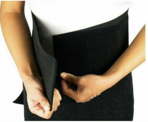 Centuri si protectii corporale - Centura lombara cu suport de atele flexibile pentru sustinere a spatelui YC 919