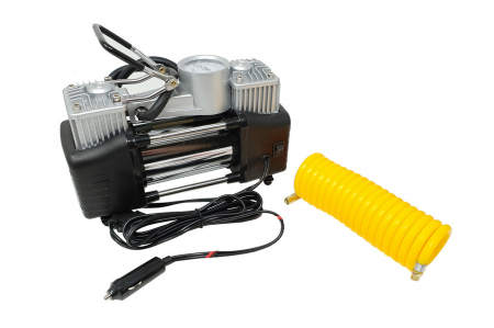 Compresor profesional auto 12V cu 2 cilindri si presiune 10 Bari [2]