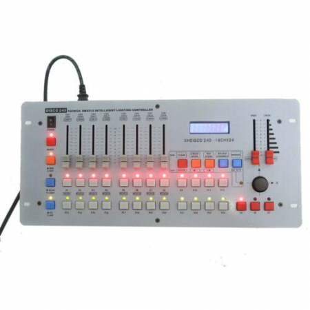 Controler DMX-512 cu 240 de canale pentru control efecte de lumini [1]
