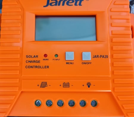 Controller pentru panou solar Jarrett 20 A cu afisare LCD si iesire USB (5V-2A) [4]