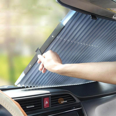 Copertina parasolar auto retractabil impotriva razelor UV cu fixare prin ventuze [3]