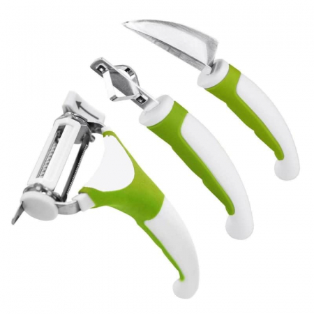 Curatator pentru legume multifunctional, 3in1 Livington Triple Slicer [0]