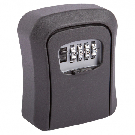Cutie metalica tip mini seif pentru chei sau obiecte mici,cu combinatie si montaj pe perete [4]