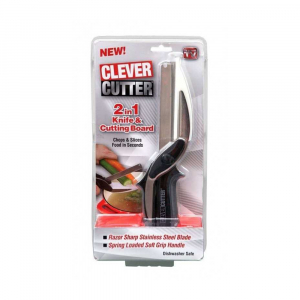 Bucatarie - Cutit pentru bucatarie multifunctional Smart Cutter 2 in 1