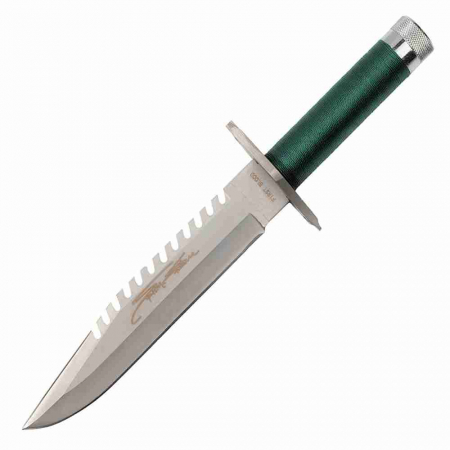 Cutite si bricege - Cuțit Rambo First Blood din oțel carbon întărit 1060,cu kit de supraviețuire