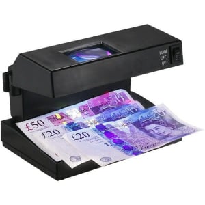 Scule si unelte - Detector multifunctional de bancnote AD-2138, cu 2 lampi si 15 W