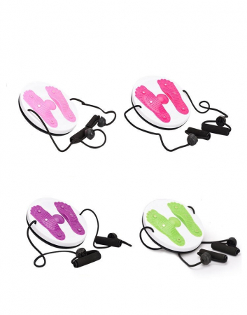 Disc rotativ de fitness cu corzi elastice,Twister Waist [1]