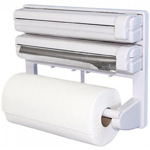 Articole pentru casa - Dispenser de bucatarie pentru hartie, folie aluminiu si folie stretch Triple Paper