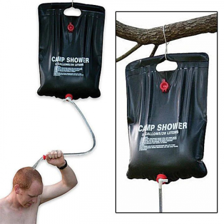 Dus solar portabil 20 L pentru camping, gradina sau drumetii [1]