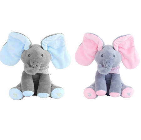 Elefant interactiv din plus care vorbeste [3]