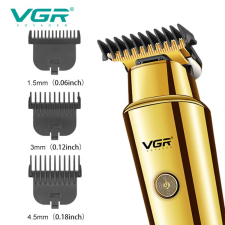 Aparat de tuns profesional VGR V-947 cu functie trimmer si acumulator [1]