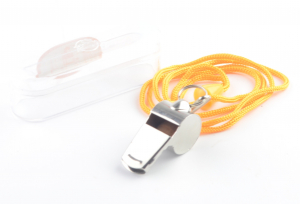 Accesorii sportive - Fluier din metal pentru jocuri sportive
