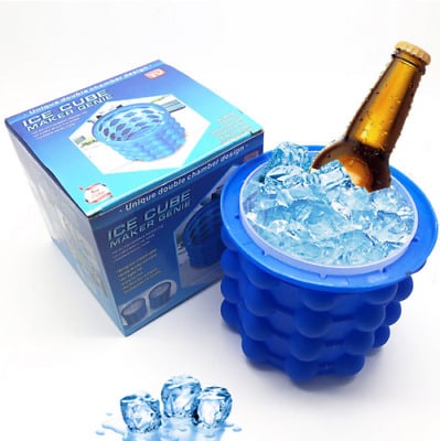 Frapiera si forma pentru cuburi de gheata, din silicon [1]