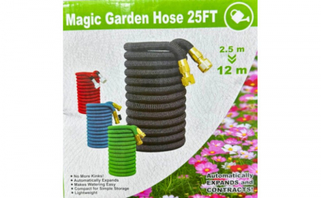 Furtun extensibil profesional pentru gradina cu pulverizator reglabil, Magic Hose [2]