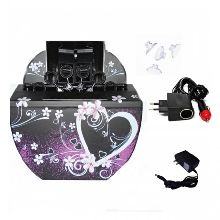 Generator baloane de sapun cu adaptor auto inclus,capacitate 120 ml [0]