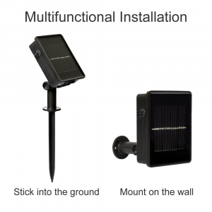 Ghirlanda luminoasa solara 7 m, 50 Globuri cu LED-uri multicolore, rezistenta la apa [3]