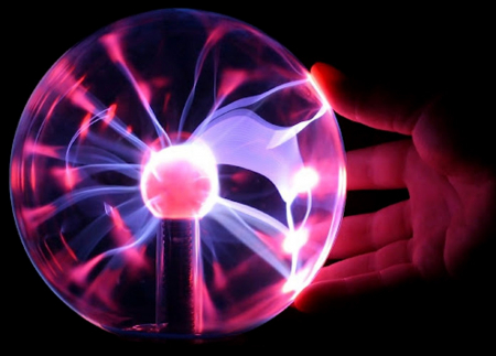 Glob decorativ plasma,cu diametru de 15cm (6 inch) [3]