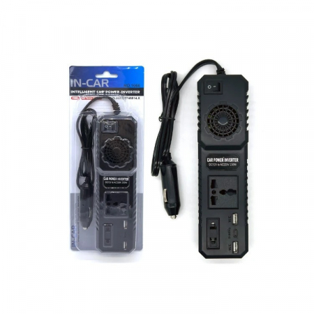 Invertor auto Olesson convertizor 12-24V la 220V AC cu putere 200 W [3]