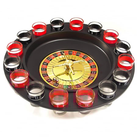 Sport & Activitati in aer liber - Joc ruleta cu 16 pahare de shot, Ruleta Drinking