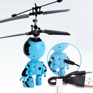 Jucarie interactiva Robot care zboara, reincarcabila cu USB [2]