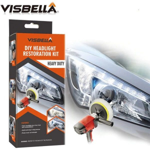 Intretinere si cosmetica auto - Kit auto Visbella complet pentru restaurare polisare faruri