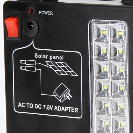 Kit cu panou solar pentru camping si drumetii, Gdplus GD8215 [3]