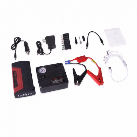 Robot pornire auto portabil, cu acumulator 50800 mAh pentru pornire auto si dispozitive portabile [5]