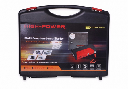 Robot pornire auto portabil, cu acumulator 50800 mAh pentru pornire auto si dispozitive portabile [6]