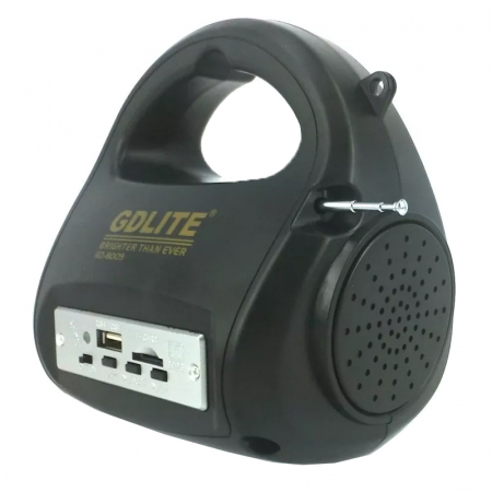 Kit sistem solar Gdlite GD-8009, cu slot citire prin USB si slot TF Card [1]