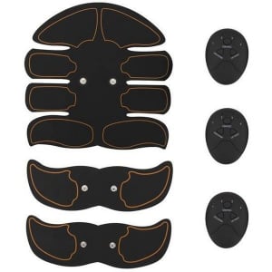 Kit Smart Fitness EMS electrostimulare corporala cu 8 paduri Unisex [1]