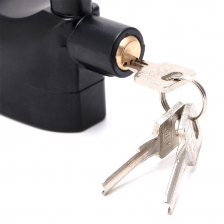 Lacat cu alarma 110dB si senzor de vibratii pentru antiefractie [2]