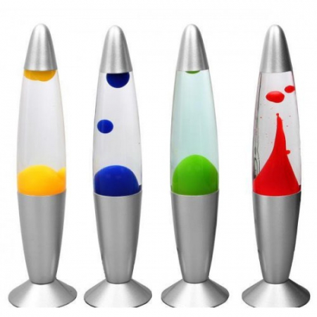 Lampa decorativa cu ceara colorata miscatoare, Lava Lamp [1]