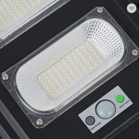Lampa solara stradala 200W Jortan JT-G-200G, cu panou fotovoltaic si senzor lumina [3]