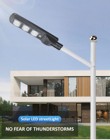 Lampa stradala LED cu incarcare solara, 150W Jortan JT-G-150G [5]