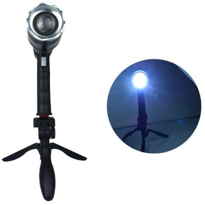 Lanterne LED - Lanterna LED Pistol XML-T6 30W cu zoom, acumulator si trepied MH-535