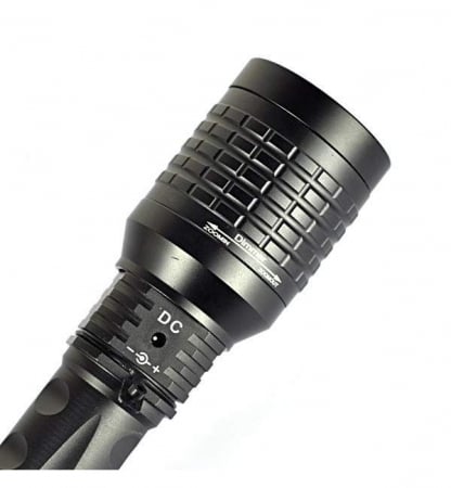 Lanterna militara pentru Airsoft cu 3 faze iluminare si laser verde incorporat [2]