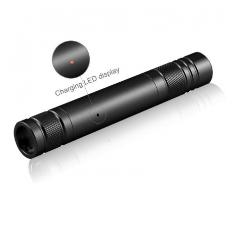 Laser pointer verde putere 100 mW cu acumulator si incarcare USB [6]