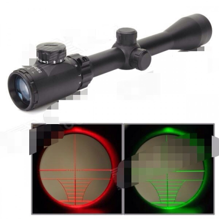 Luneta pentru arma Bushnell 3-9x40EG cu reticul iluminat în doua culori selectabile roșu și verde [1]