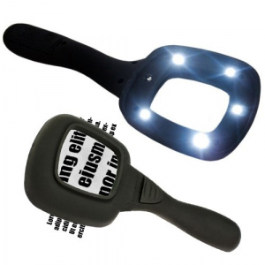 Instrumente optice - Lupa cu 6 Led-uri si Detector Bancnote