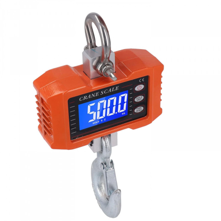 Cantar electronic cu carlig suspendat 1000 kg, si telecomanda Crane Scale [3]