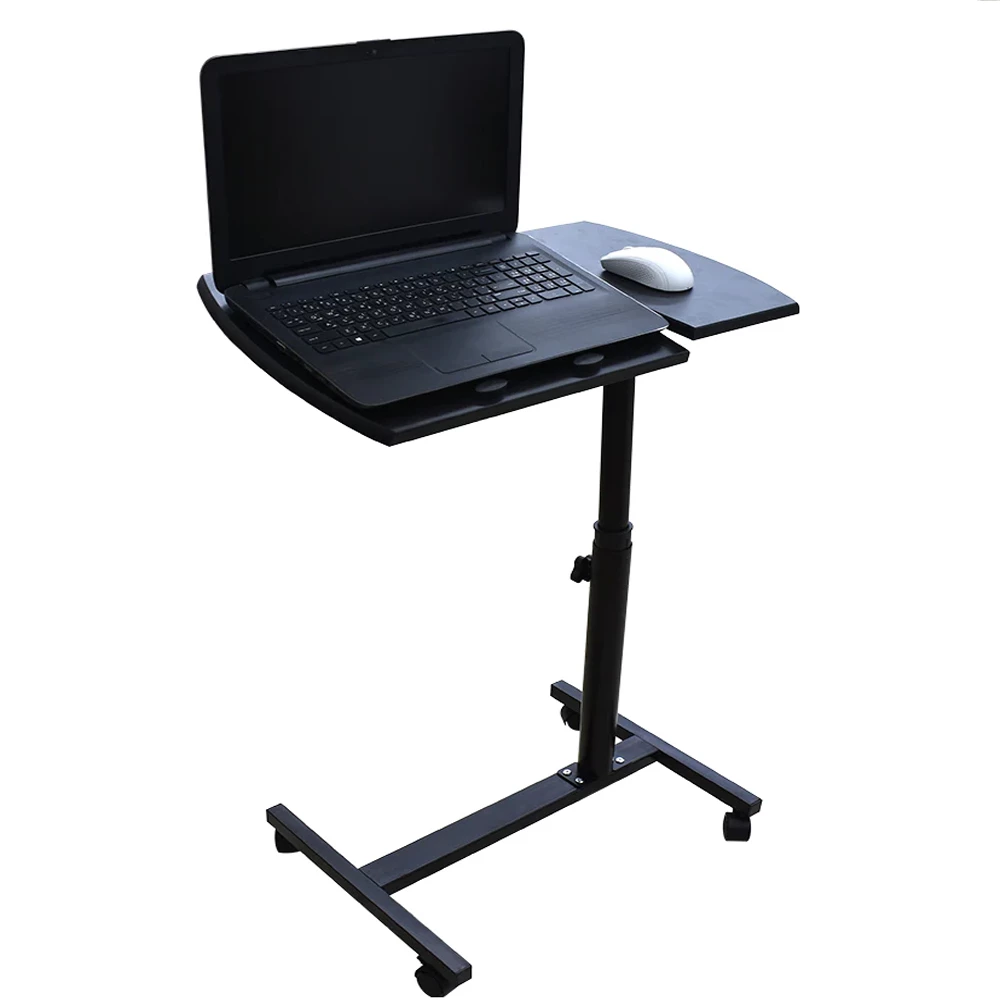 IT Media Periferice PC - Masa reglabila pentru laptop de tip birou cu roti si inaltime reglabila