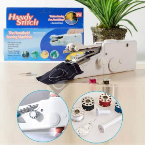 Mașini de cusut electrice - Mini masina de cusut portabila pe baterii,Handy Stitch