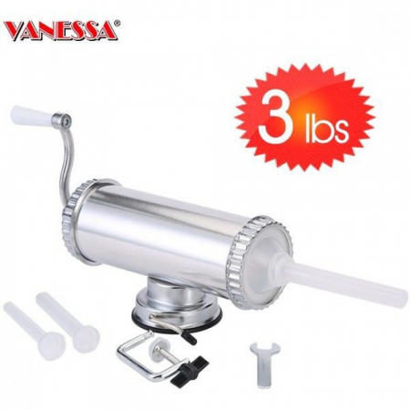 Bucatarie - Masina de facut carnati si lebar pentru 1,5 Kg carne, Vanessa