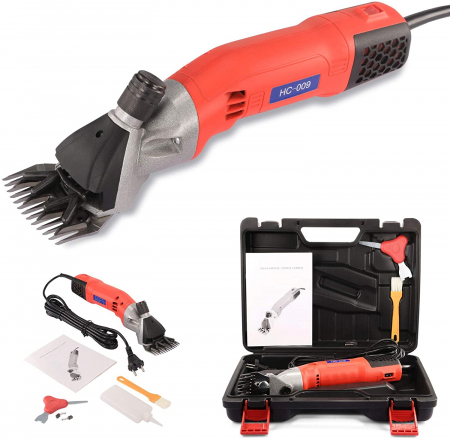 Masina de tuns oi profesionala electrica, 900W cu 2400 rot/min si 6 viteze [1]