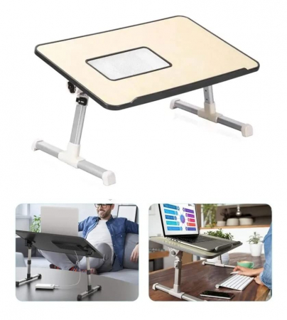 IT Media Periferice PC - Masa pliabila pentru laptop reglabila si ergonomica Multifunction Laptop Desk